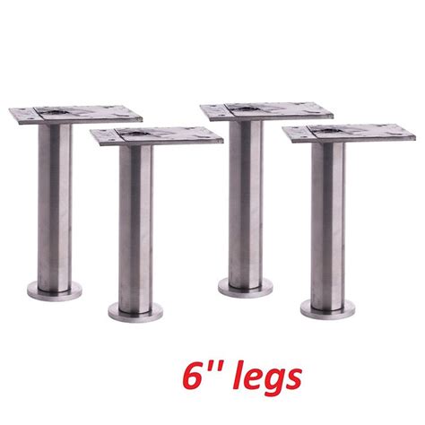 6 stainless steel cabinet legs|ikea stainless steel table legs.